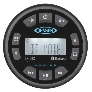Jensen Marine Audio J3 Bluetooth Digital Media Receiver Head Unit