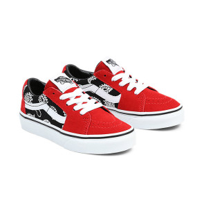 Vans Sk8-Low UY Kids Shoes / Paisley-Red EU 33